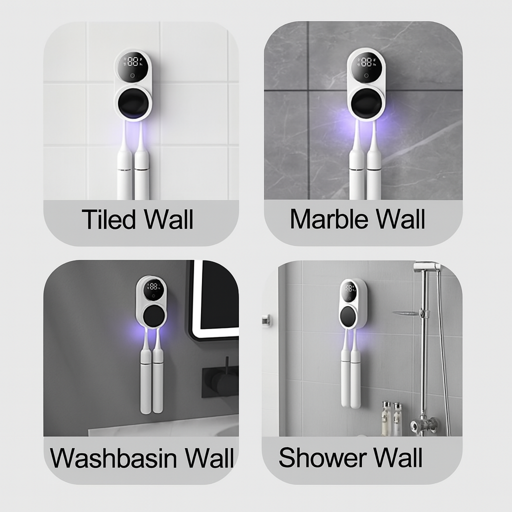 Sleek Toothbrush Sterilizer