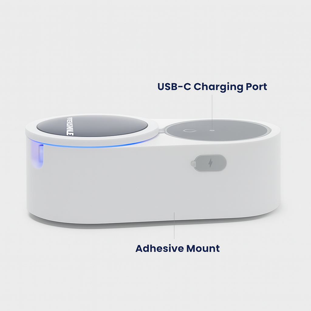 Sleek Toothbrush Sterilizer