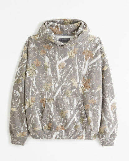 Unisex Maple Leaf Hoodie | Oversized